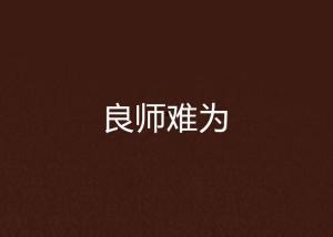 良师难为,良师难为的挑战与启示